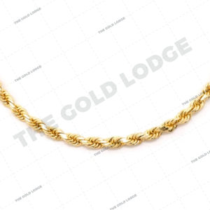 3MM ROPE 14K CHAIN